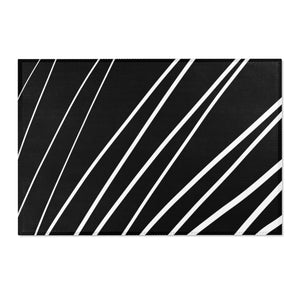 Open image in slideshow, B&amp;W Area Rug

