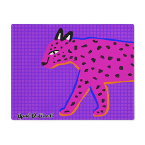 Pink Cat Placemat - ARTBYOPAL